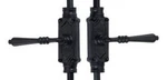 Signature Ironmongery Lever Handle Door Cremone Bolt Hardware Black Powder. Fixed Price $109.99.
