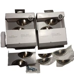 Threshold Dome Pull Set Satin Nickel Finish Total Of 18.. Fixed Price $35.99.