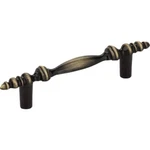 (25)-ELEMENTS Kingsport 4-3/8" Brush Antique Brass Baroque Cabinet Pull 1018-AB. Fixed Price $71.89.