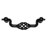 Amerock Village Classics Flat Black 3/4" (96MM) Ctc Drawer Bail Pull BP19323FB. Fixed Price $7.67.