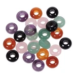 Sunyik Assorted Crystal Stones Large Hole (6MM) Rondelle European Beads Fits .... Fixed Price $31.48.