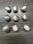 9 Kbc 1/8 Top Ring Round Knob Satin Nickle Drawer Cabinet Pull (2). Fixed Price $15.00.