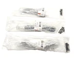 Lot Of 3 Richelieu Traditional Forged Iron Pull Matte Black 128MM BP9464128900. Fixed Price $22.99.