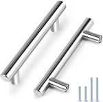 15 Pack 3-3/4 Polished Chrome Cabinet Pulls, 6 Inches Total Length, Stain. Fixed Price $46.99.