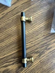 Top Knobs Cabinet Pull Handle Die Cast Zinc Flat Black & Honey Bronze Finish. Fixed Price $14.00.