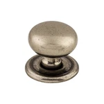 Victoria 1/4" Diameter Cabinet Round Knob Pewter Antique - Hardware. Fixed Price $19.58.