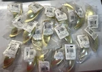 Lot Of 20 L.g. Sourcing " Cup Drawer Pulls Polished Brass New Packages. Fixed Price $40.00.