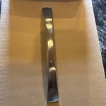 Qty 25 Hafele 109.74.602 Zinc Brushed Nickel 8-32 Center To 128MM Handle. Fixed Price $71.96.