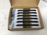Art & Design Decorative Hardware 4 1/2 Center Matte Black Cabinet Pull Solid. Fixed Price $21.24.
