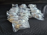 Drawer Pull Handle Lot Of 24 Berenson 64MM0961-126P Cup Polished Chrome. Fixed Price $15.96.