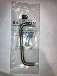 Baldwin 4676-050 Colonial Pull 4" Center To Antique Brass New. Fixed Price $6.99.