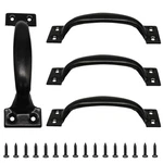 4PCS 5 Metal Door Handles Bow Handle, Large Pulls Vintage Barn. Fixed Price $16.43.