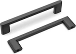 Homdiy 10 Pack 3-3/4 In. Hole Center Kitchen Drawer Cabinet Pulls, Matte Black. Fixed Price $7.77.