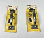 Stanley Door Pull Handles 6 1/2 Zinc Plated Steel 75-1320 Made Usa Nos. Fixed Price $12.95.