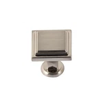 Utopia Alley Valetta Cabinet Ring Knob - Brushed Nickel Metal Drawer 0.94". Fixed Price $18.23.