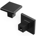 Heritage Tempo Cabinet Knobs 10PK Matte Black 1-3/16" Square Drawer Pulls. Fixed Price $36.99.