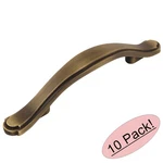 *10 Pack* Cosmas Cabinet Hardware Brushed Antique Brass Handle Pulls #8816BAB. Fixed Price $20.52.