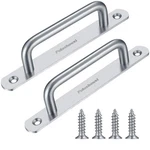 2 Pcs Barn Door Handles, Sliding Pull Stainless Steel Closet Ca.... Fixed Price $20.87.