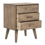 Safavieh Home Pomona Modern Chocolate Brown 3-DRAWER Chest. Fixed Price $123.63.