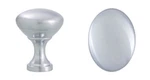 Design House 564609 1-1/4 In. Mushroom Cabinet Knob Satin Chrome, Case Of 25. Fixed Price $40.99.