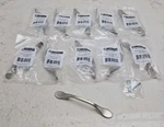 11 Pack Liberty Drawer Pull 3" Spoon Foot Cabinet Handle Satin Nickel New. Fixed Price $35.99.