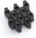 Dubois 1/4"-20 Wing Knobs 10 Pack, Clamping With 7/8" Depth & Black. Fixed Price $13.99.