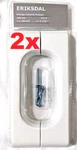 4X (2X2PK) Ikea Eriksdal Cabinet /drawer Handle Pull 168MM White 402.848.03 New. Fixed Price $29.08.