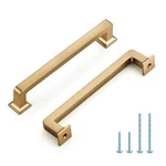Home Edit 10 Pack 5 Inch Champagne Bronze Cabinet Handles Solid Zinc Alloy Pulls. Fixed Price $28.00.