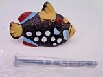 7 Tropical Caribe Fish Resin Drawer Pull Knobs Handles By Siro Designs - New. Fixed Price $29.97.