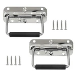 Zorfeter 2 Pack 4.33 Inch Silver Spring Loaded Handle, Heavy Duty Stai.... Fixed Price $15.66.