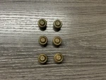 6 Vintage French Drawer Pull Antique Brass Gold Sunflower Dresser Knob Round. Fixed Price $18.66.