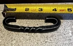 Amerock Inspirations Wrought Iron Dark 3" Ctc Cabinet Handle Pull BP1584WID. Fixed Price $7.00.