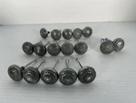 Hickory Hardware Southwest Lodge Silver Medallion Mushroom Rustic Cabinet Knob. Fixed Price $45.00.