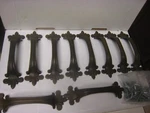 10 Siro Designs 43626 Nuevo Classico Pulls Handles 148MM 3-3/4" C-c Orbrz Zinc. Fixed Price $49.99.
