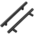 Home Expert 10 Pack 7-3/8'' Matte Black Drawer Or Cabinet Pulls 5" Hole Center. Fixed Price $14.99.