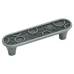 Amerock BP26114-WI Wrought Iron 3"CC Oblong Cabinet Handle Pulls Playful Nature. Fixed Price $10.25.