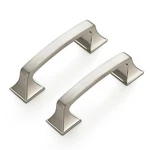 Ravinte 30 Pack 3" Square Cabinet Pulls Brushed Nickel. Fixed Price $89.99.