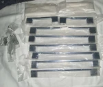 Cauldham 10 Pc Chrome Solid Kitchen Cabinet Pulls Handles (6) & (4) 5. Fixed Price $59.55.