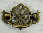 Vintage Kbc Keeler Brass Batwing Chippendale Drawer Handles Pulls 1/2". Fixed Price $6.75.