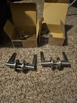 2 Schlage J54SOL619 Series Keyed Door Lever Finish: Satin Nickel No. Fixed Price $14.00.