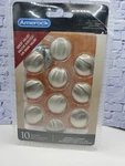 New Amerock 10-PACK Cabinet Knobs Satin Nickel Finish, 1.25" Diameter. Fixed Price $25.99.