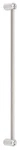 Alno CD715-12-SN Contemporary Crystal 12" Appliance Pull Satin Nickel. Fixed Price $119.96.