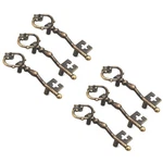 Weichuan Antique Zinc Alloy Bronze Key Shape Knobs Pulls. Fixed Price $22.99.