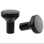 Ikea Bagganas Minimalist Drawer Pulls Black 21MM 13/16" Modern Knob Handle. Fixed Price $9.59.