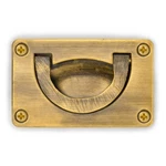 Hardware Philosophy Creativity Brass Box And Drawer Pulls 3" - Set Of 2. Fixed Price $13.98.