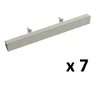 *7* Liberty Inclination Adjusta-pull 2" To 8-13/16" Satin Nickel Drawer Pulls. Fixed Price $37.99.