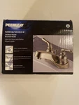 Peerless P299618LF-BN-ECO-W Brush Nickel Bathroom Faucet Two Handle Center Set. Fixed Price $34.77.