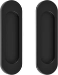 Self-stick Oval Sliding Door Pulls, 2PCS Aluminum Alloy Flush Punch-free Ha. Fixed Price $14.11.