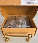 Kruse Hardware Milano Door And Drawer Pulls #30998 Box Of 10 Pcs C-center 4". Fixed Price $34.00.