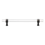 6-1/4 In. Oil Rubbed Bronze Bases Clear Acrylic Cabinet Drawer Pull (10-PACK). Fixed Price $56.58.
